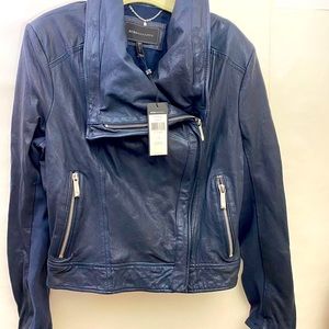 BCBG leather jacket
